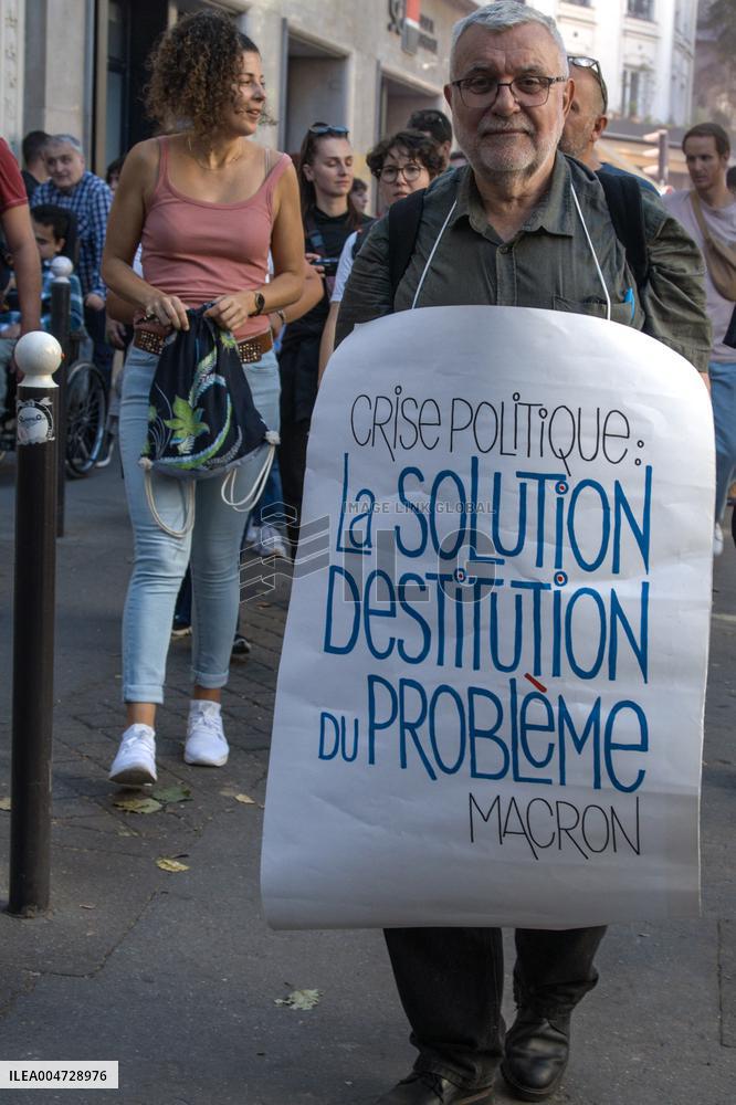 Nationwide Strikes Over Budget - Paris
