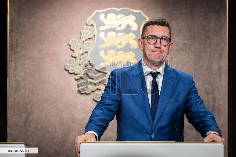 Government press conference on the state budget