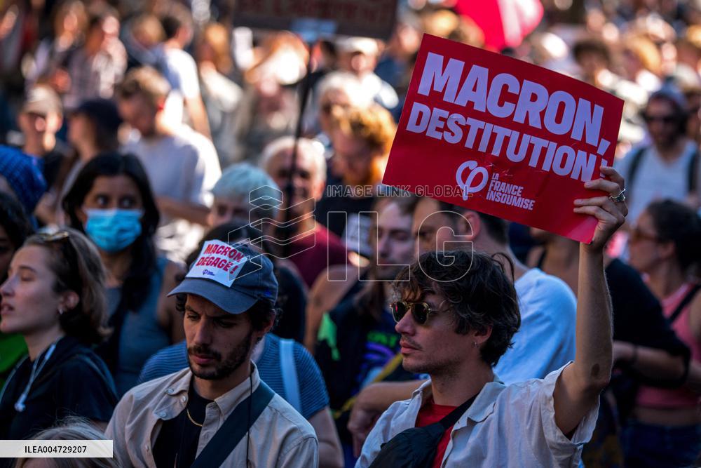 Nationwide Strikes Over Budget - Paris