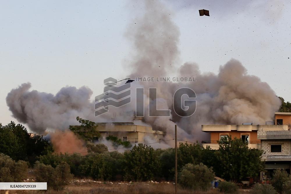 Israeli Army Carried out Several Airstrikes Across Southern Lebanon