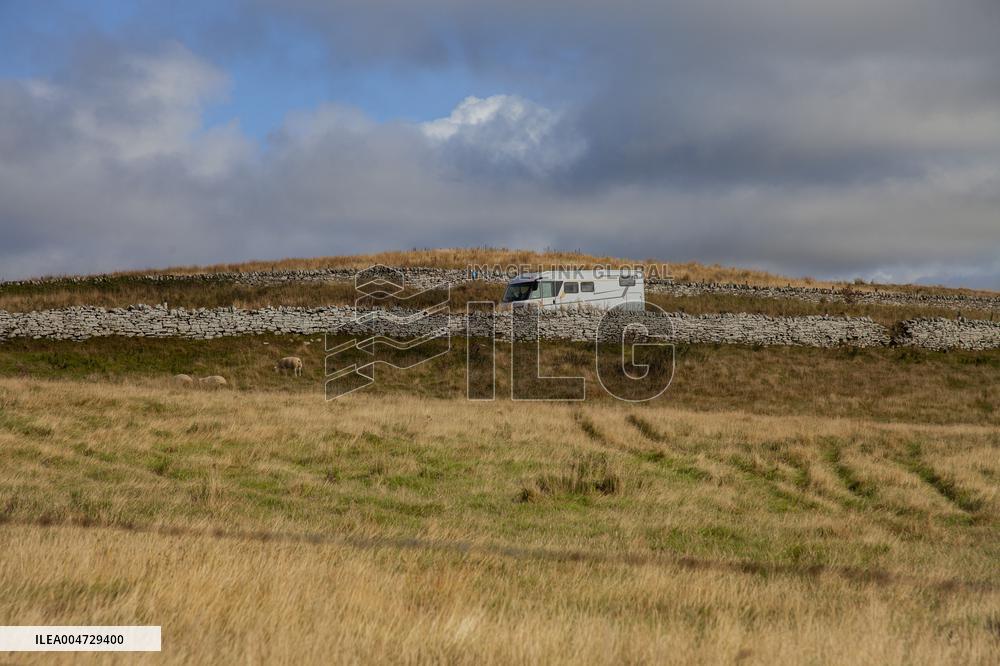 Illustration Scotland Landscape