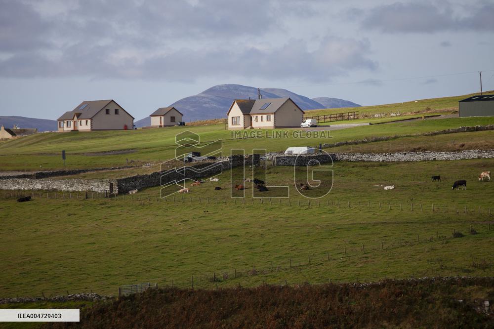 Illustration Scotland Landscape