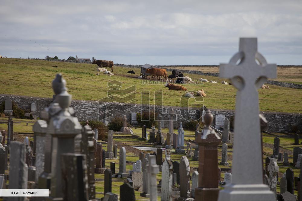 Illustration Scotland Landscape