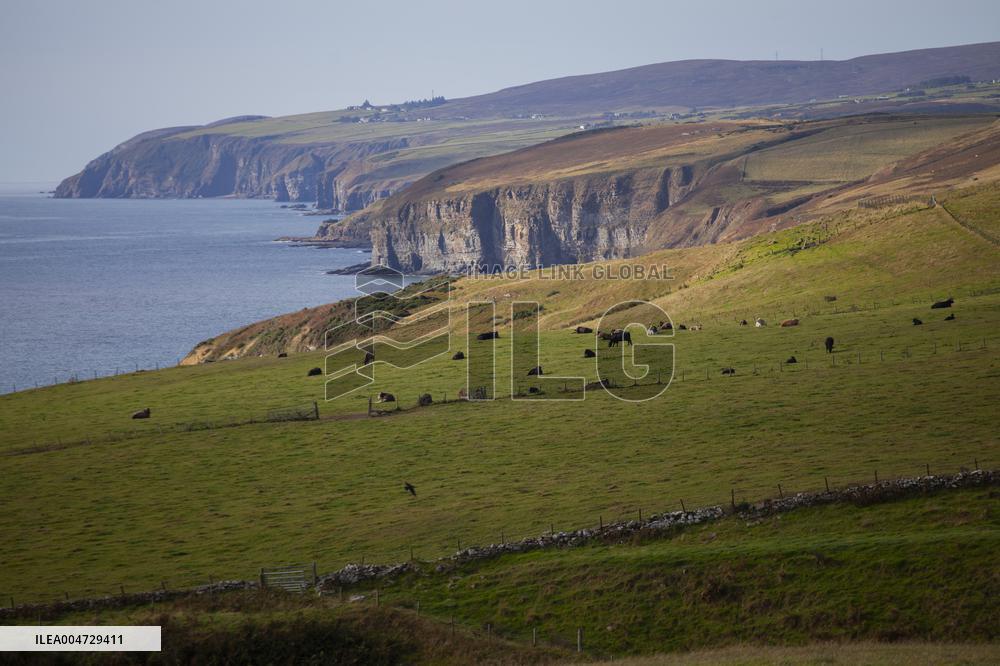 Illustration Scotland Landscape