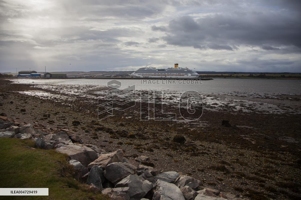 Illustration Scotland Invergordon Port