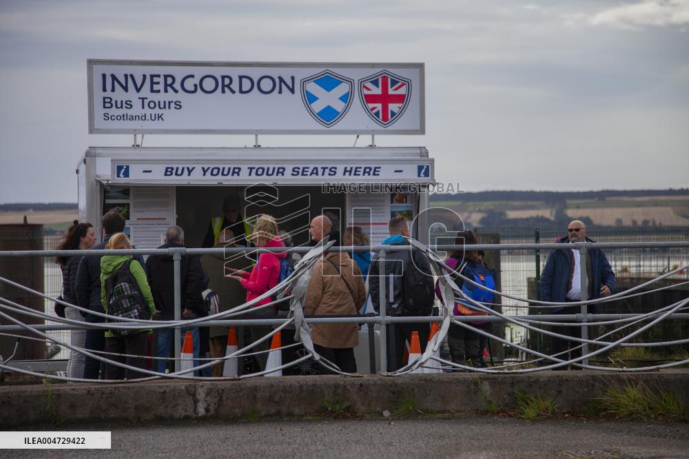 Illustration Scotland Invergordon Port