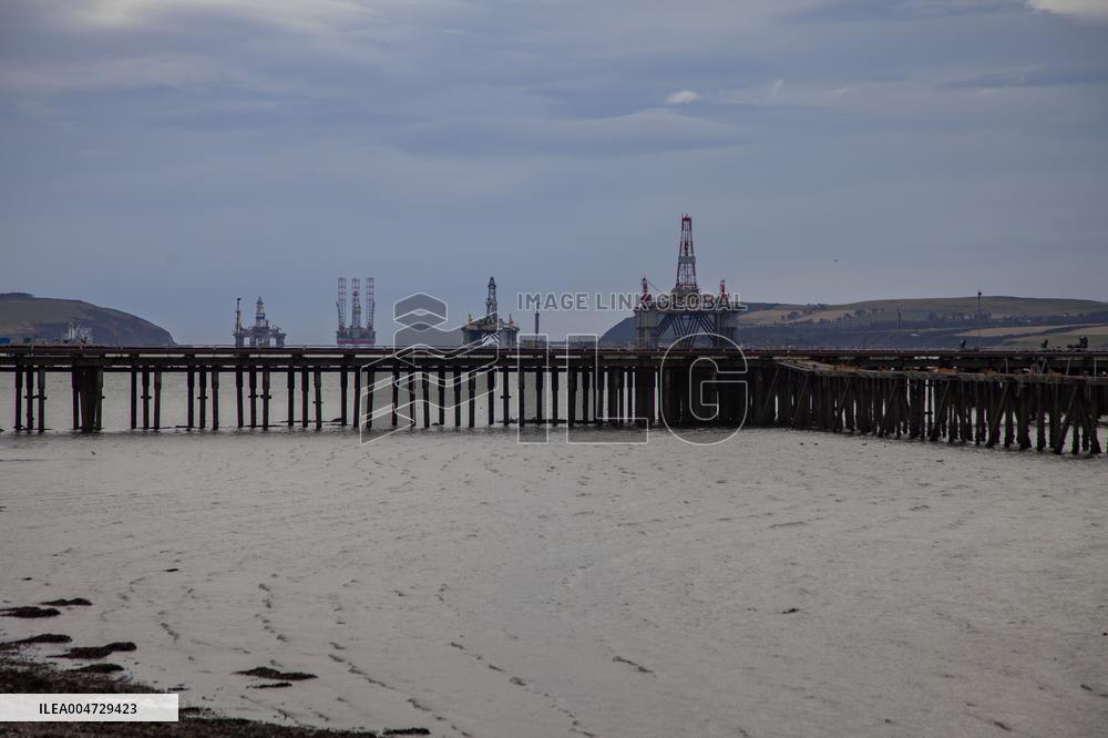 Illustration Scotland Invergordon Port