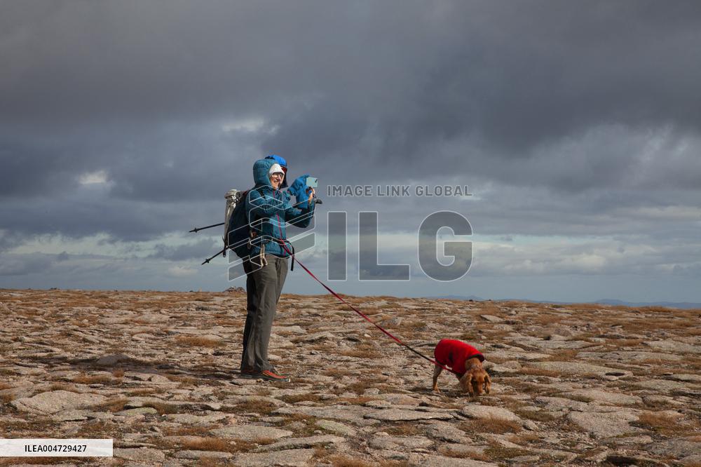 Illustration Scotland Cairngorm Mountain