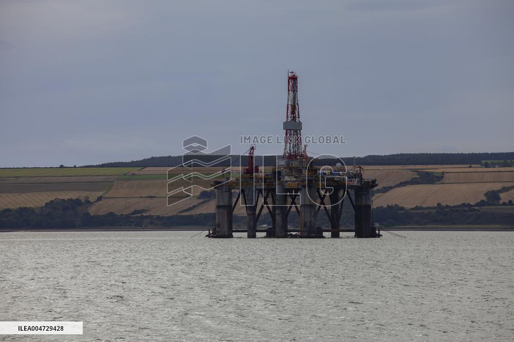 Illustration Scotland Invergordon Port