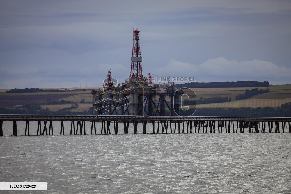 Illustration Scotland Invergordon Port