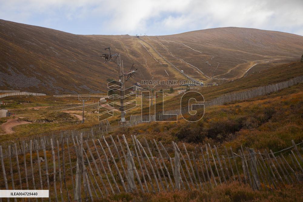 Illustration Scotland Cairngorm Mountain