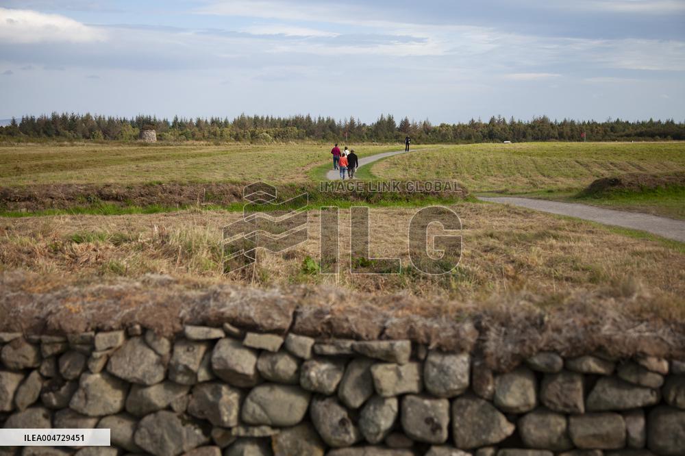 Illustration Scotland Culloden Memorial