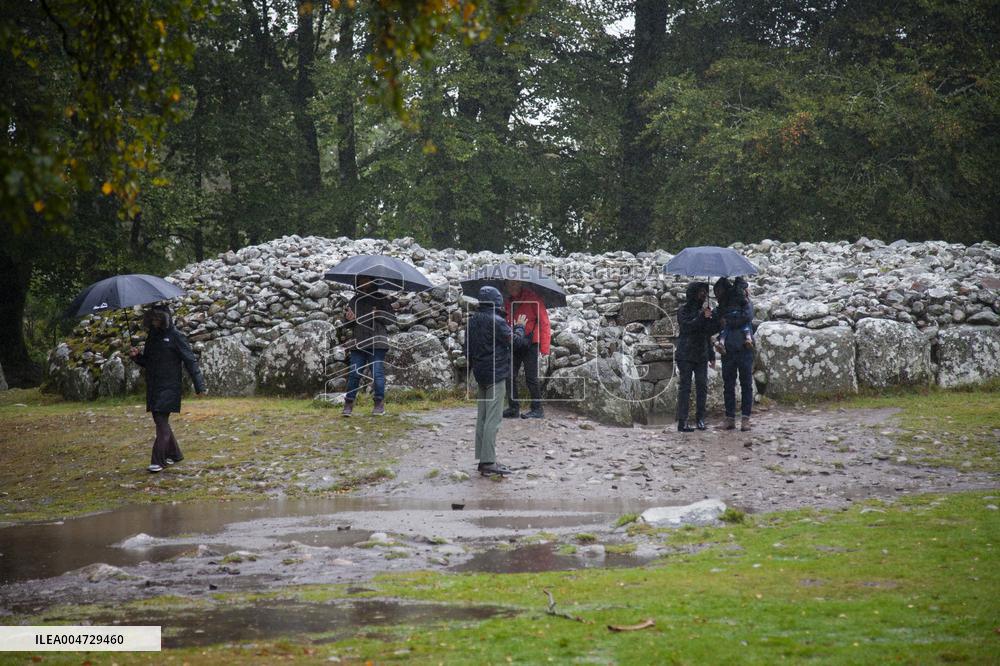 Illustration Scotland Clava Cairns