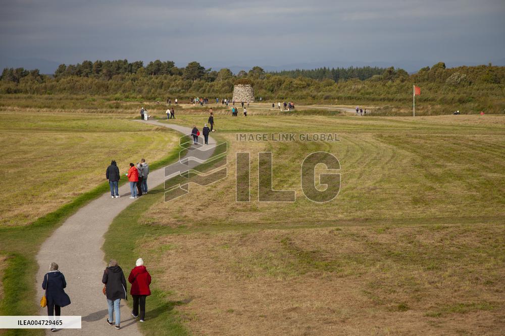 Illustration Scotland Culloden Memorial