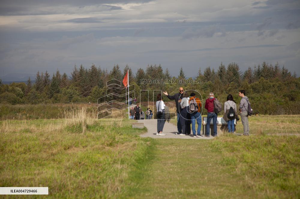 Illustration Scotland Culloden Memorial