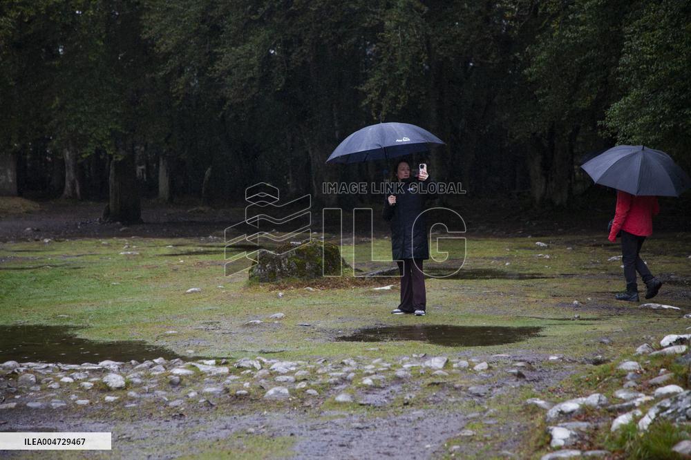 Illustration Scotland Clava Cairns