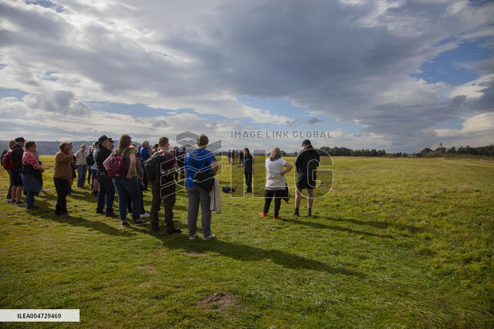 Illustration Scotland Culloden Memorial
