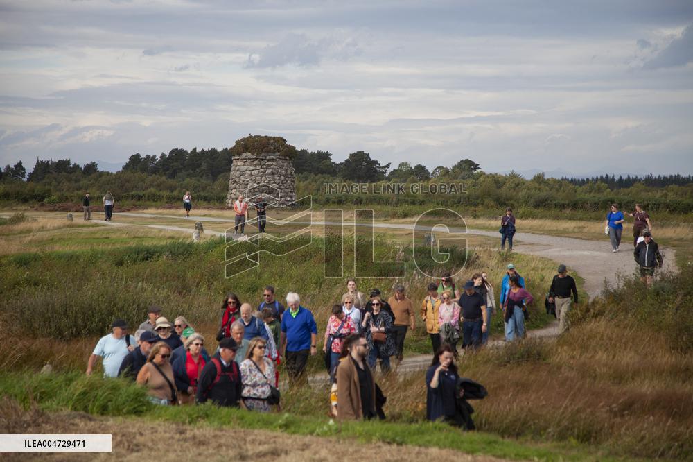 Illustration Scotland Culloden Memorial