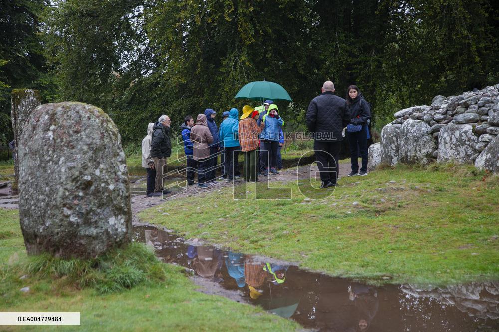 Illustration Scotland Clava Cairns
