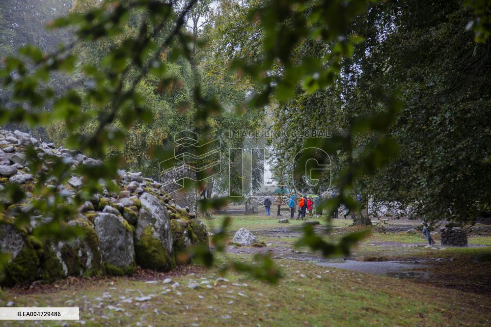 Illustration Scotland Clava Cairns
