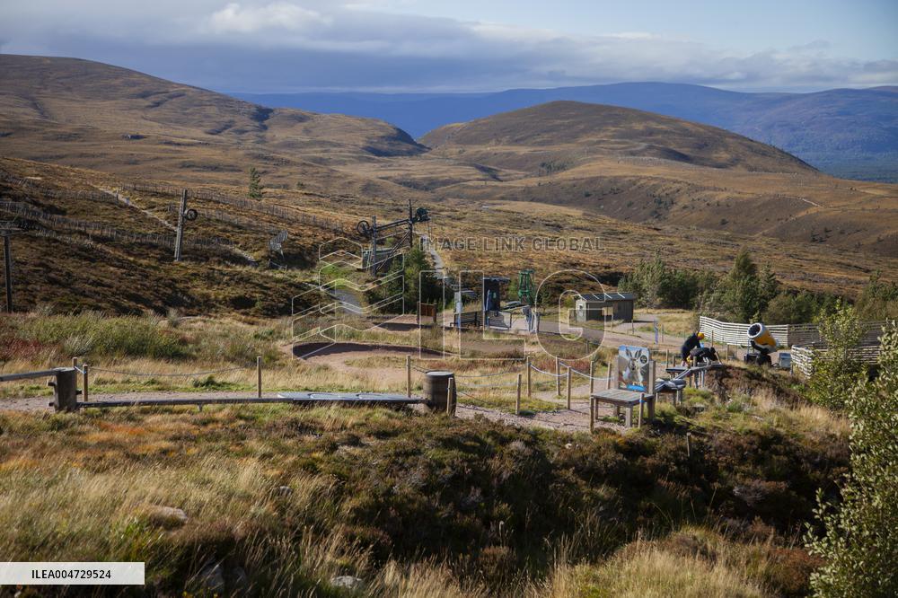 Illustration Scotland Mountain Landscapes