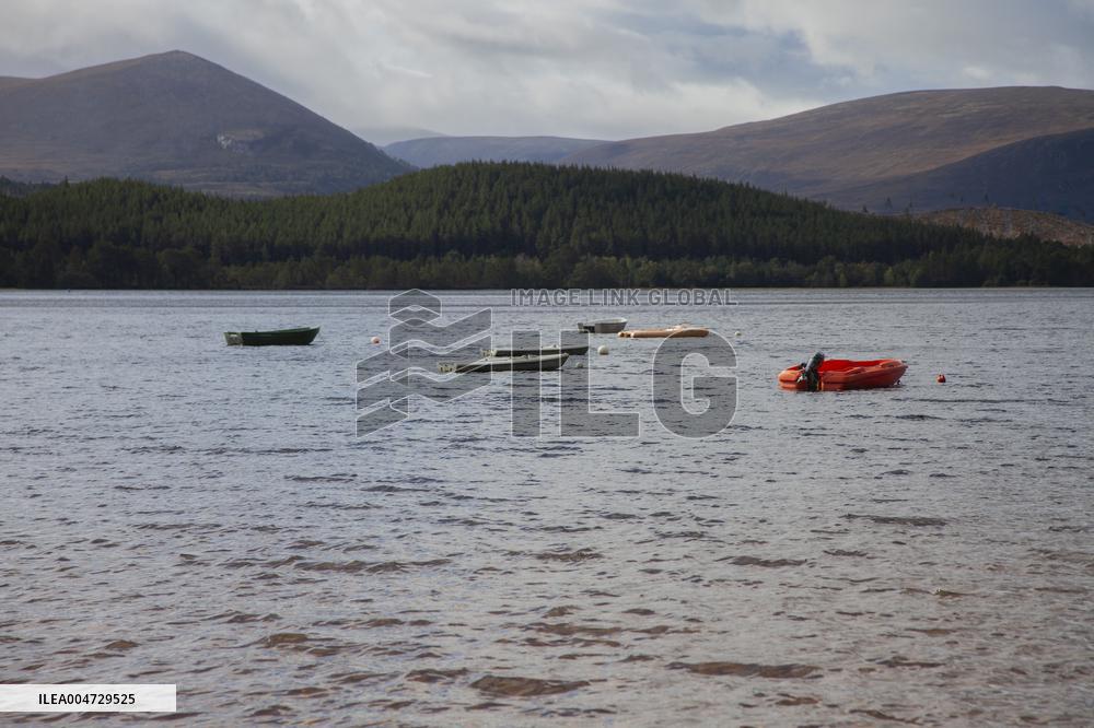 Illustration Scotland Mountain Landscapes