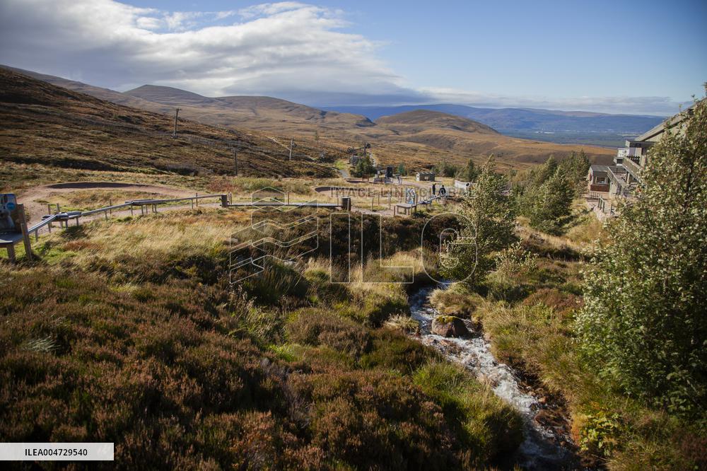 Illustration Scotland Mountain Landscapes