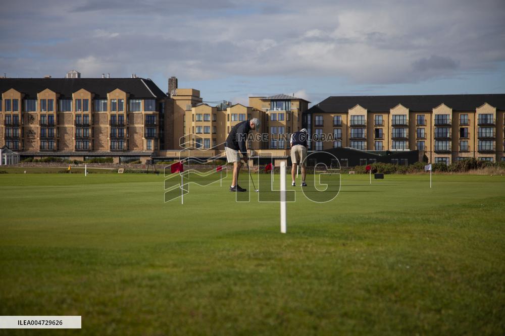 Illustration St Andrews Golf Course