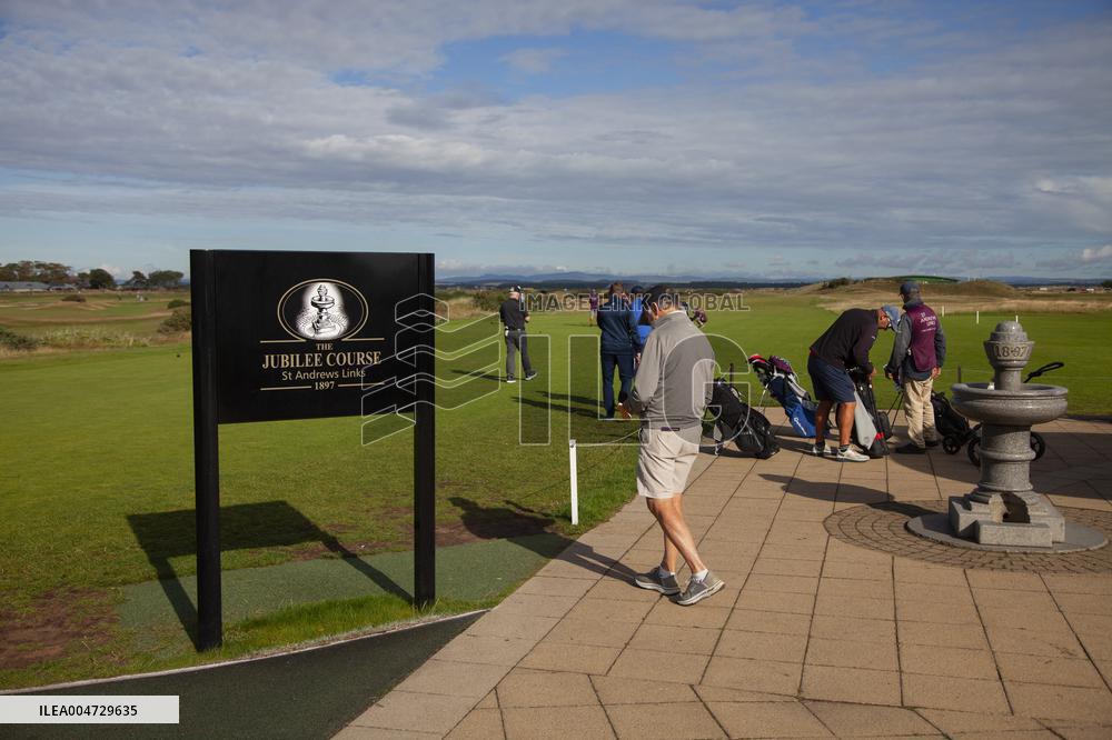 Illustration St Andrews Golf Course