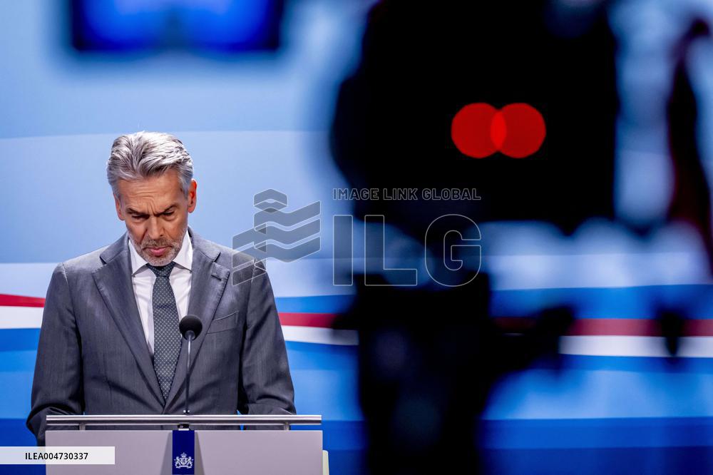 PM Dick Schoof At Weekly Press Conference - Netherlands