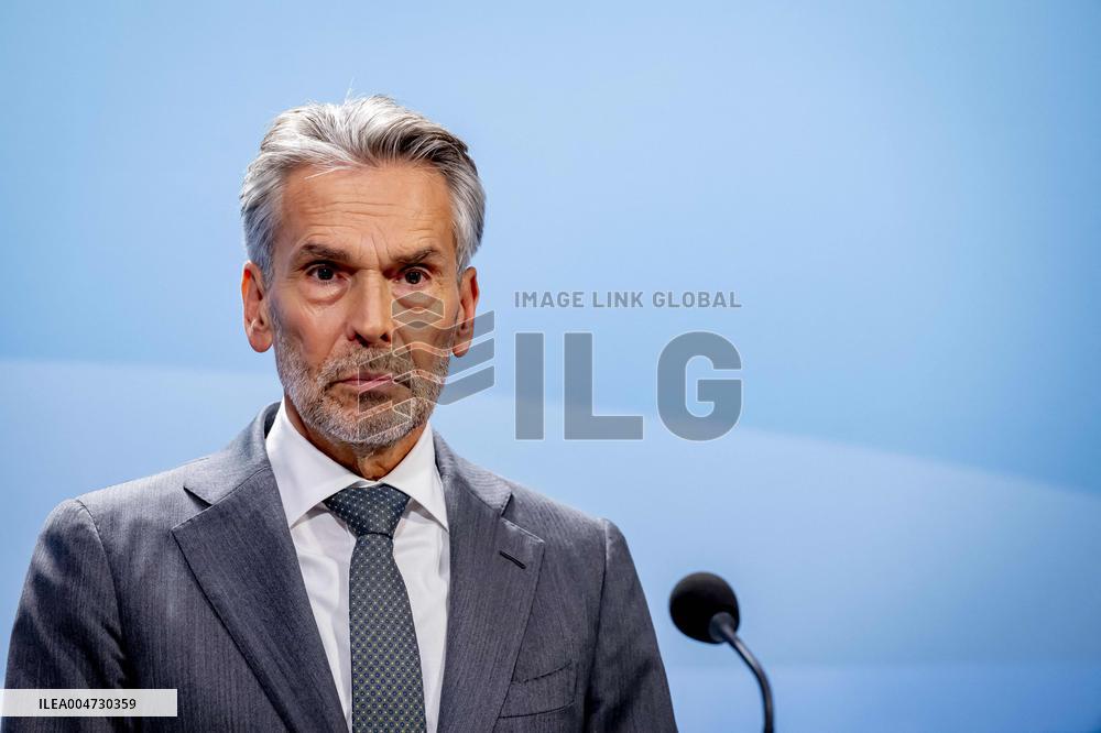 PM Dick Schoof At Weekly Press Conference - Netherlands