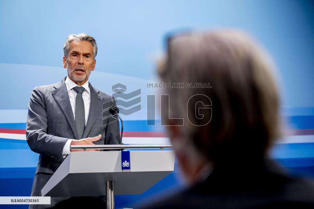 PM Dick Schoof At Weekly Press Conference - Netherlands