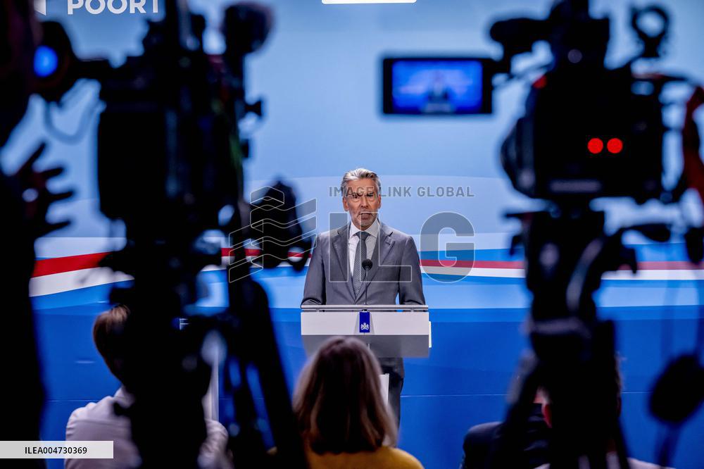 PM Dick Schoof At Weekly Press Conference - Netherlands