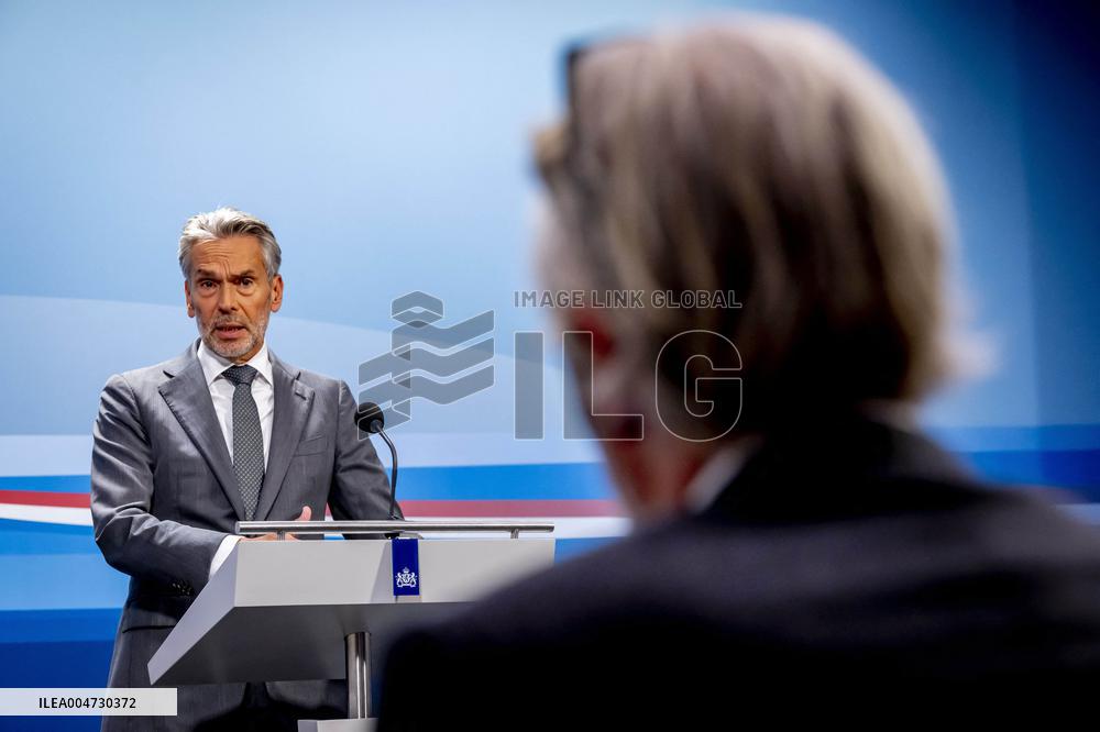 PM Dick Schoof At Weekly Press Conference - Netherlands