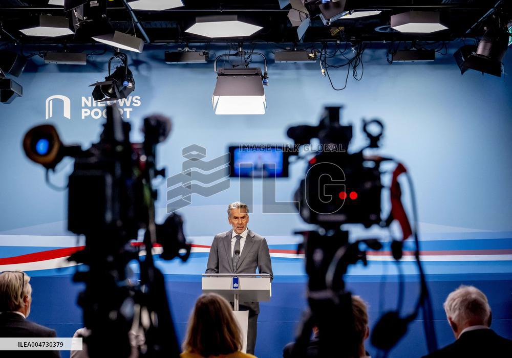 PM Dick Schoof At Weekly Press Conference - Netherlands