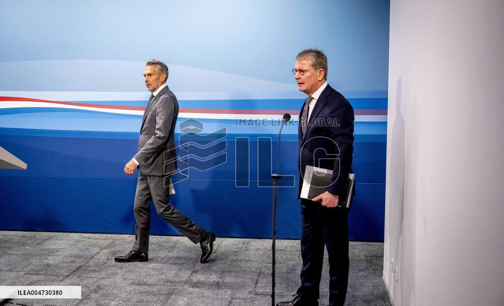 PM Dick Schoof At Weekly Press Conference - Netherlands