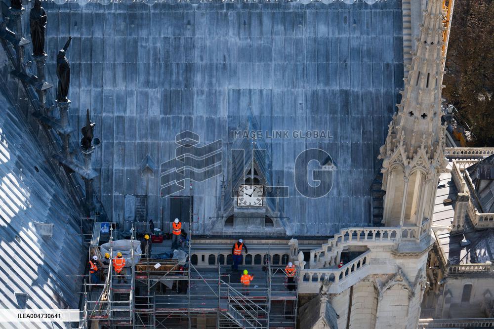 Inauguration of The Towers of Notre-Dame Cathedral - Paris