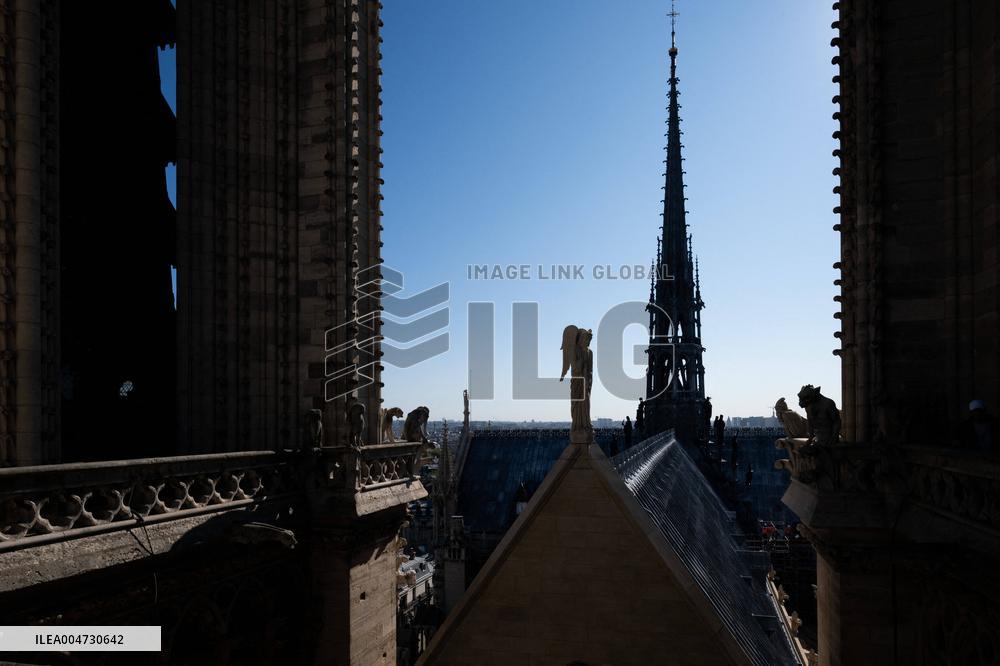 Inauguration of The Towers of Notre-Dame Cathedral - Paris