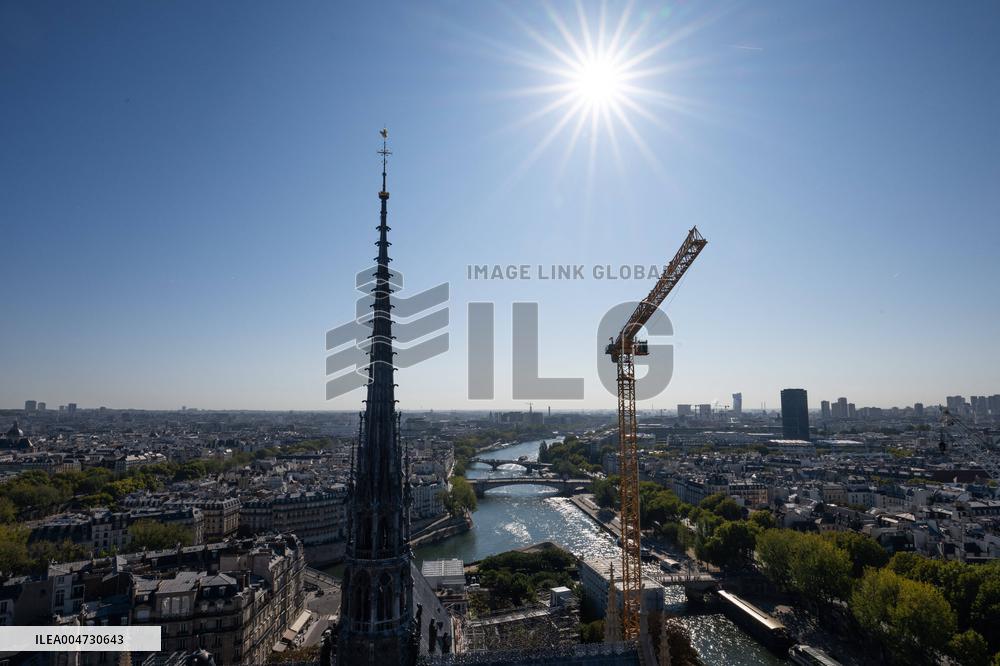 Inauguration of The Towers of Notre-Dame Cathedral - Paris