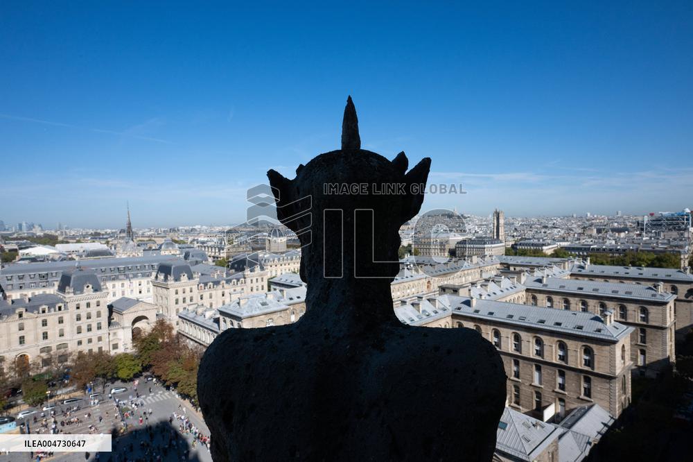 Inauguration of The Towers of Notre-Dame Cathedral - Paris