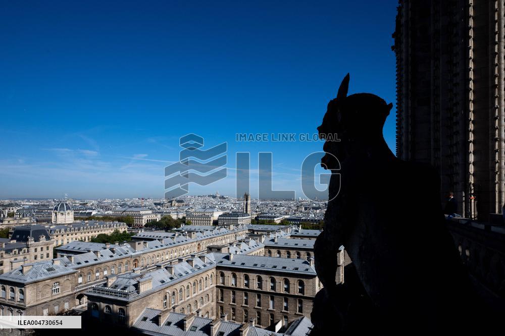 Inauguration of The Towers of Notre-Dame Cathedral - Paris