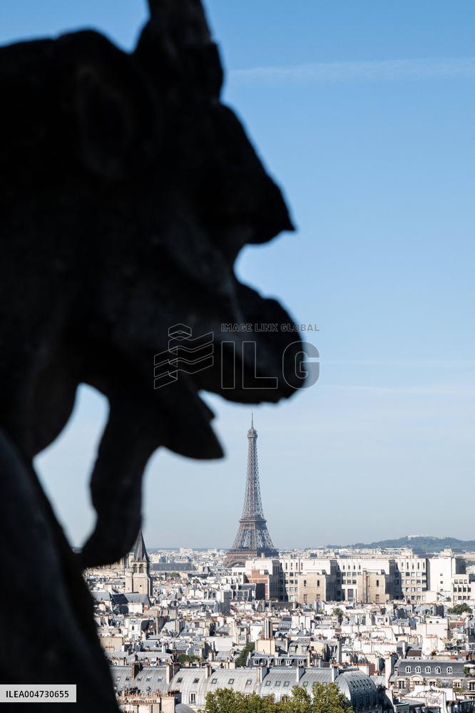 Inauguration of The Towers of Notre-Dame Cathedral - Paris