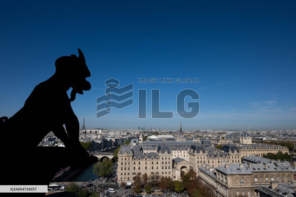 Inauguration of The Towers of Notre-Dame Cathedral - Paris