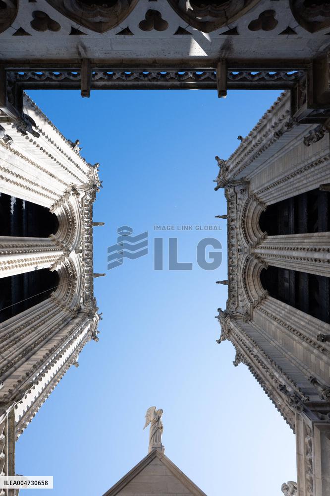 Inauguration of The Towers of Notre-Dame Cathedral - Paris
