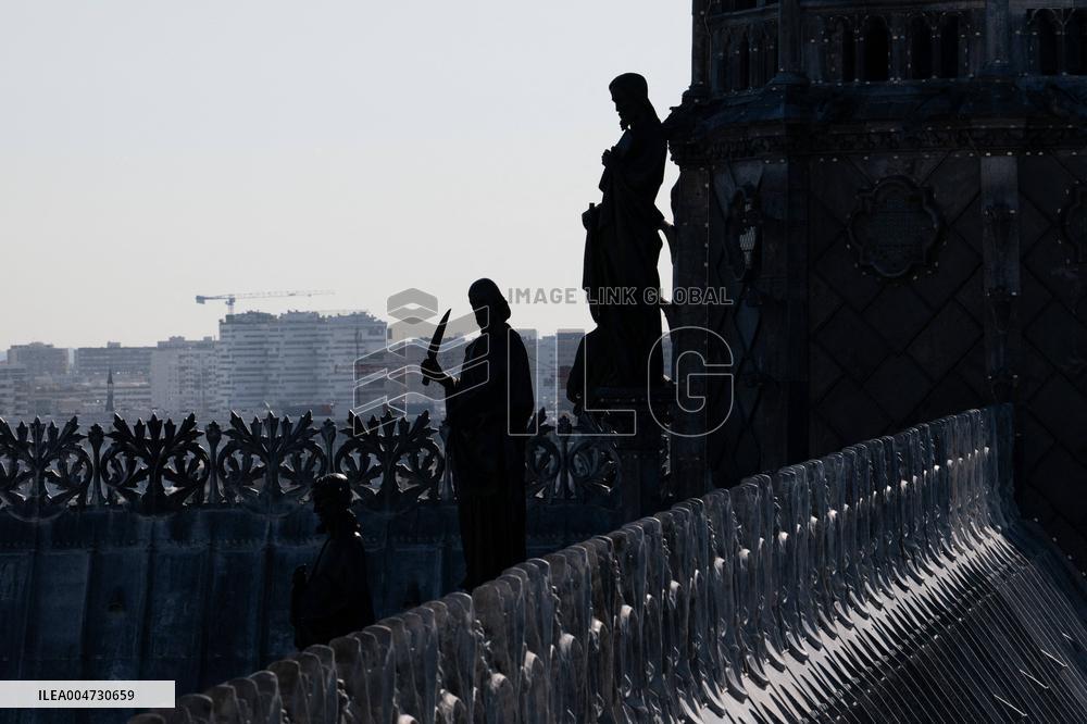 Inauguration of The Towers of Notre-Dame Cathedral - Paris