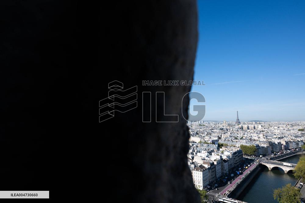 Inauguration of The Towers of Notre-Dame Cathedral - Paris