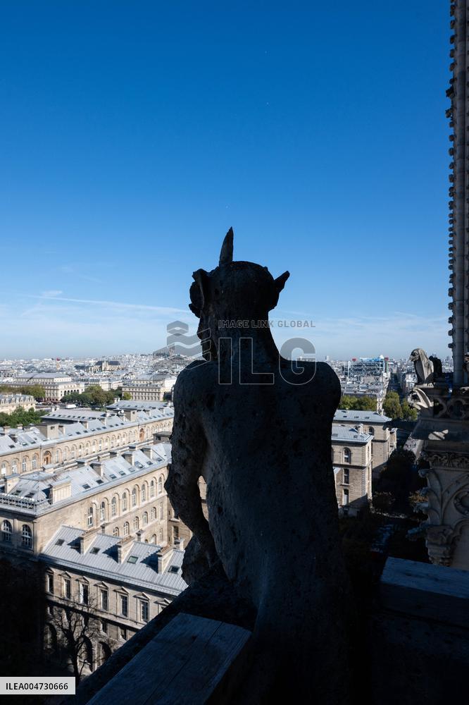 Inauguration of The Towers of Notre-Dame Cathedral - Paris