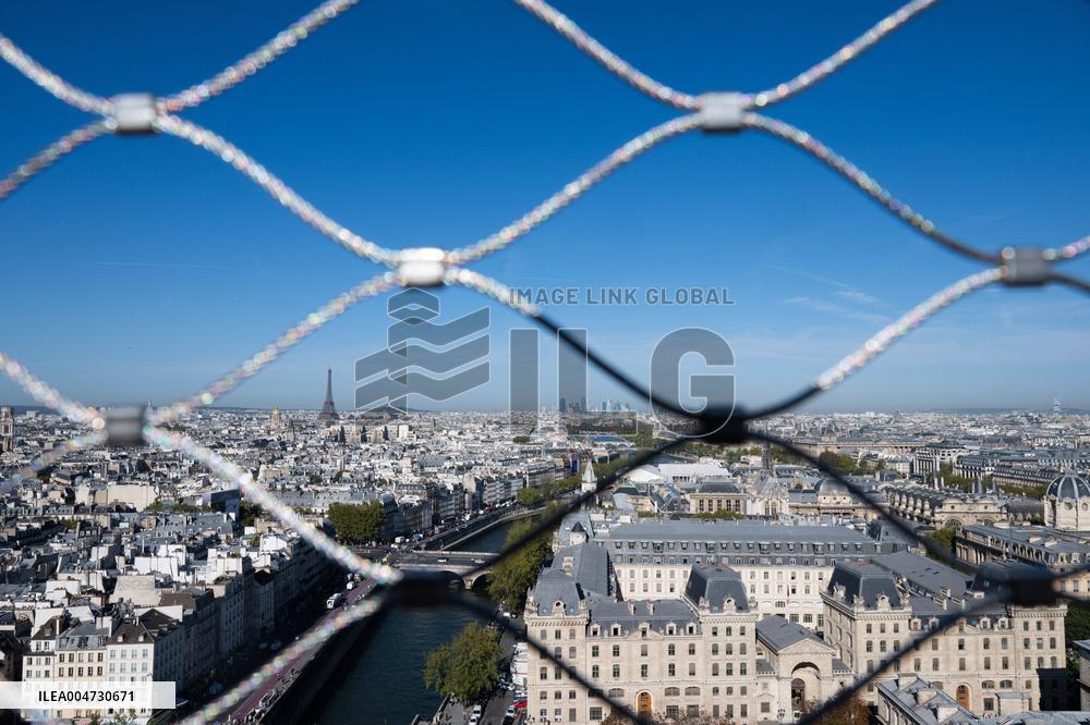 Inauguration of The Towers of Notre-Dame Cathedral - Paris