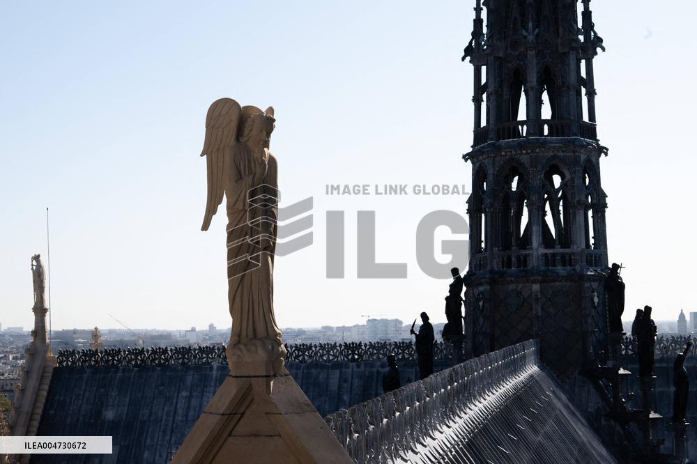Inauguration of The Towers of Notre-Dame Cathedral - Paris