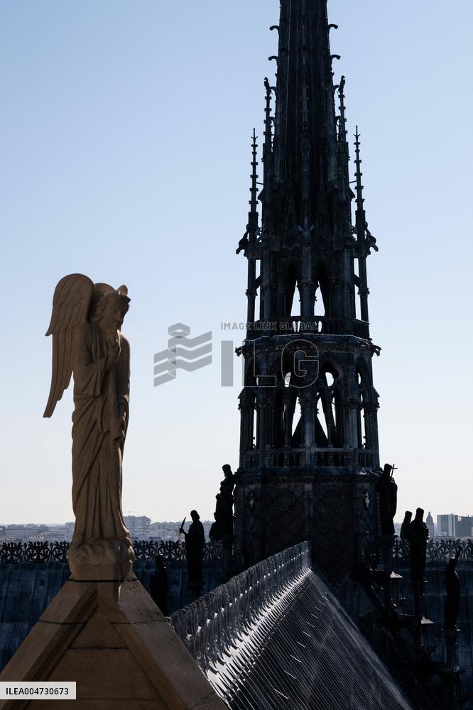Inauguration of The Towers of Notre-Dame Cathedral - Paris